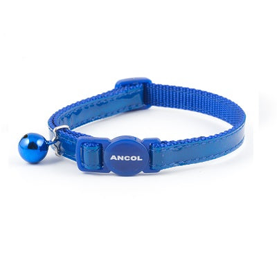 Ancol Cat Collar Refl Gloss Blue