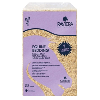 Raviera Rape Straw Bedding with Lavender