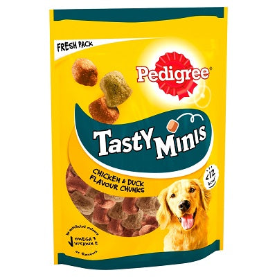 Pedigree Tasty Minis Chewy ChickD 8x130g