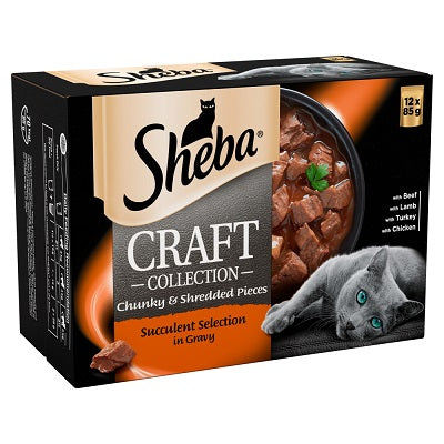 Sheba Pch Craft Coll Mix CIG 4x12x85g