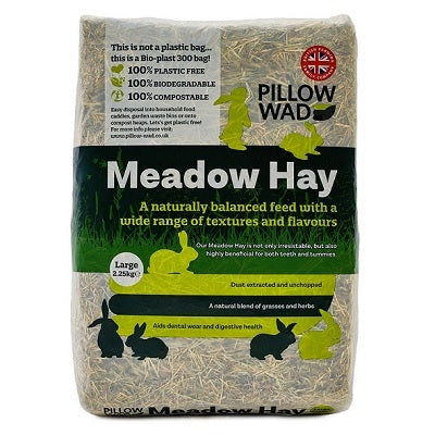 Pillow Wad Bio Meadow Hay Large