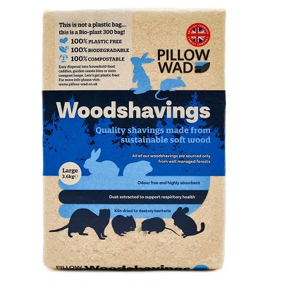 Pillow Wad Bio Woodshavings Large