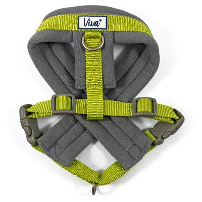 Ancol Viva Padded Harness Lime 41-53cm