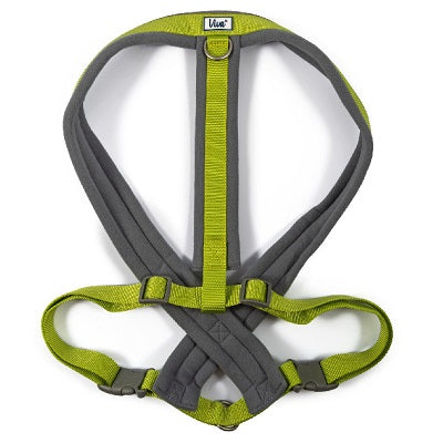 Ancol Viva Padded Harness Lime 70-98cm