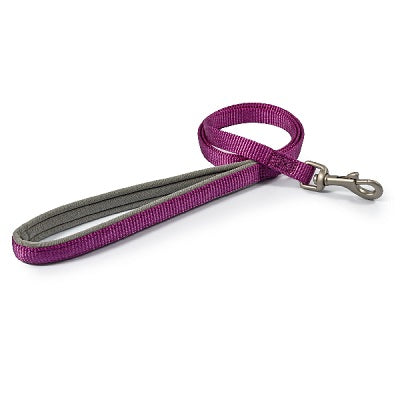 Ancol Viva Padded Snap Lead Purple 19mm