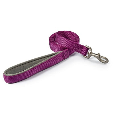 Ancol Viva Padded Snap Lead Purple 25mm