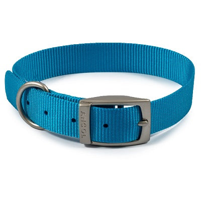 Ancol Viva Buckle Collar Blue 35-43cm