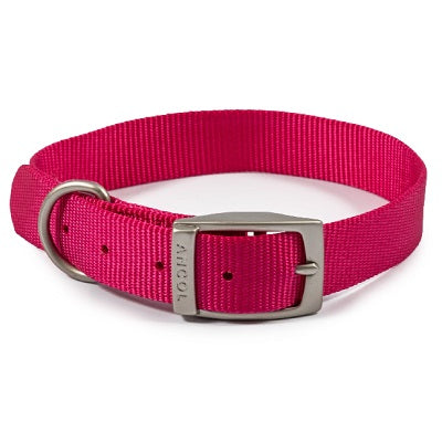 Ancol Viva Buckle Collar Pink 35-43cm