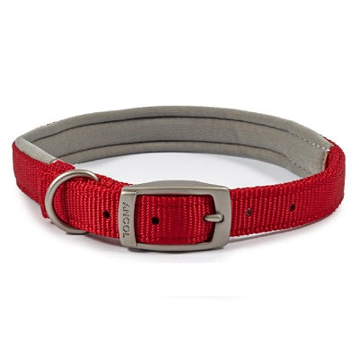 Ancol Viva Pad Buc Collar Red 50-59cm