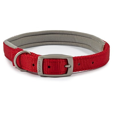 Ancol Viva Pad Buc Collar Red 55-63cm