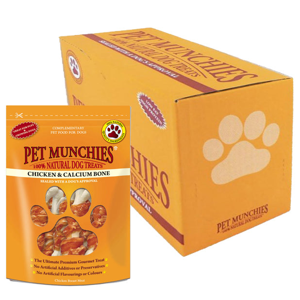 Pet Munchies Chicken & Calcium 8x100g