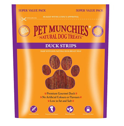 Pet Munchies Dog Treat Dck Strips 3x320g