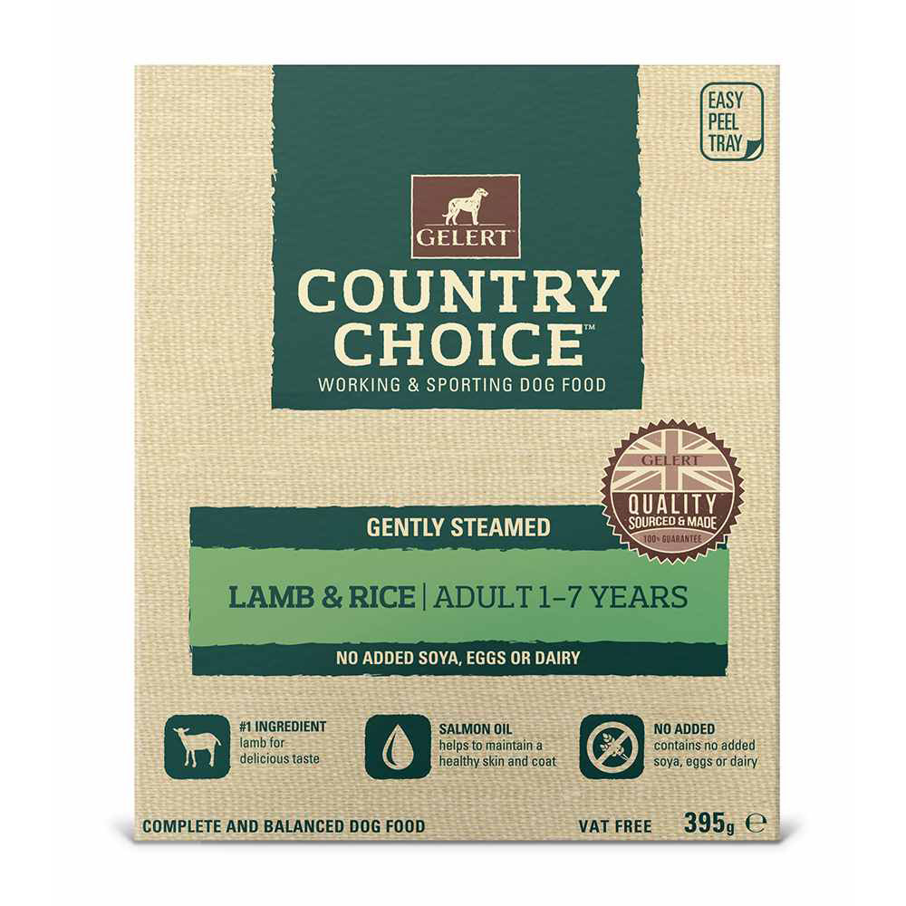 Gelert C Choice Tray Lamb 10x395g