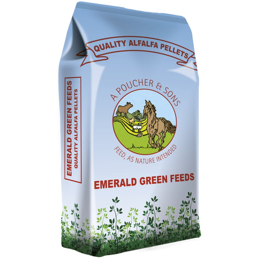 Emerald Green Alfalfa Pellets