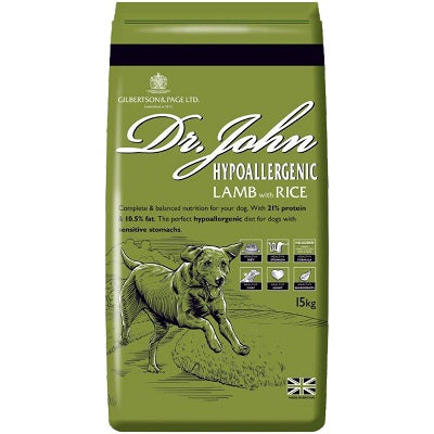 Dr John Hypoallergenic Lamb Zero VAT