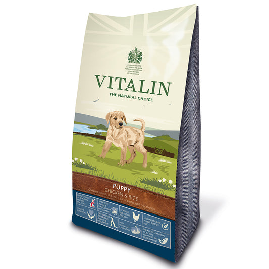 Vitalin Puppy Wht Gluten Fr Chicken&Rice