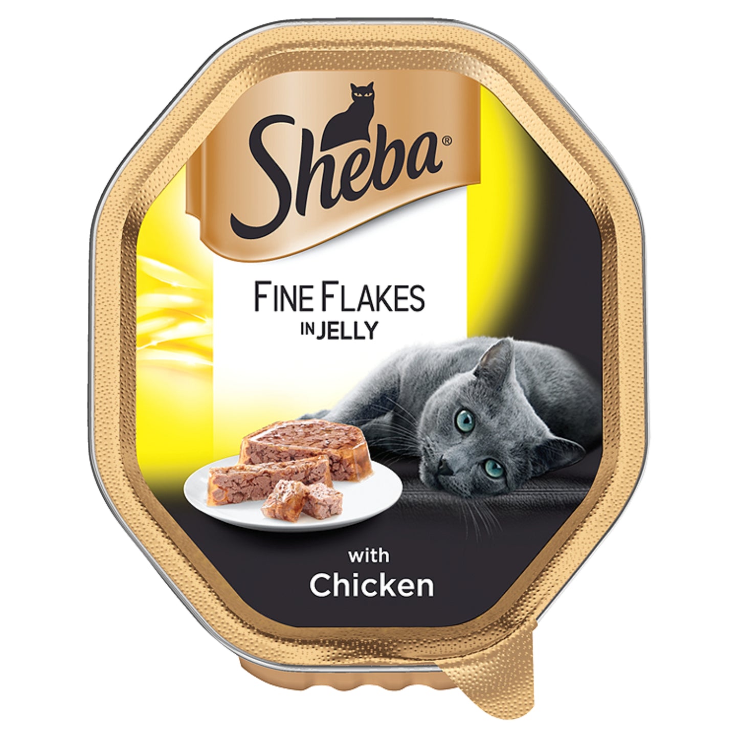 Sheba Tray Fine Flakes Chick CIJ 22x85g