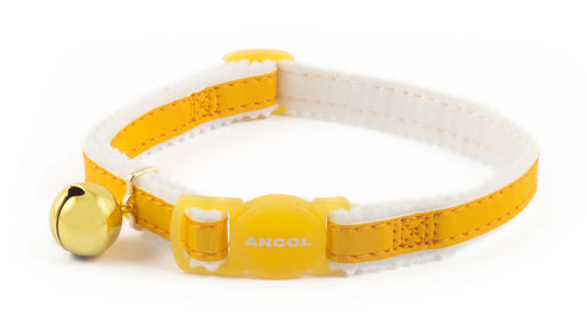 Ancol Cat Collar Reflective Yellow