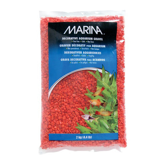 Marina Orange Aquarium Gravel