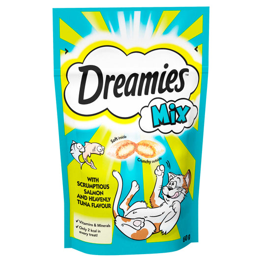 Dreamies Mix Salmon & Tuna 8x60g