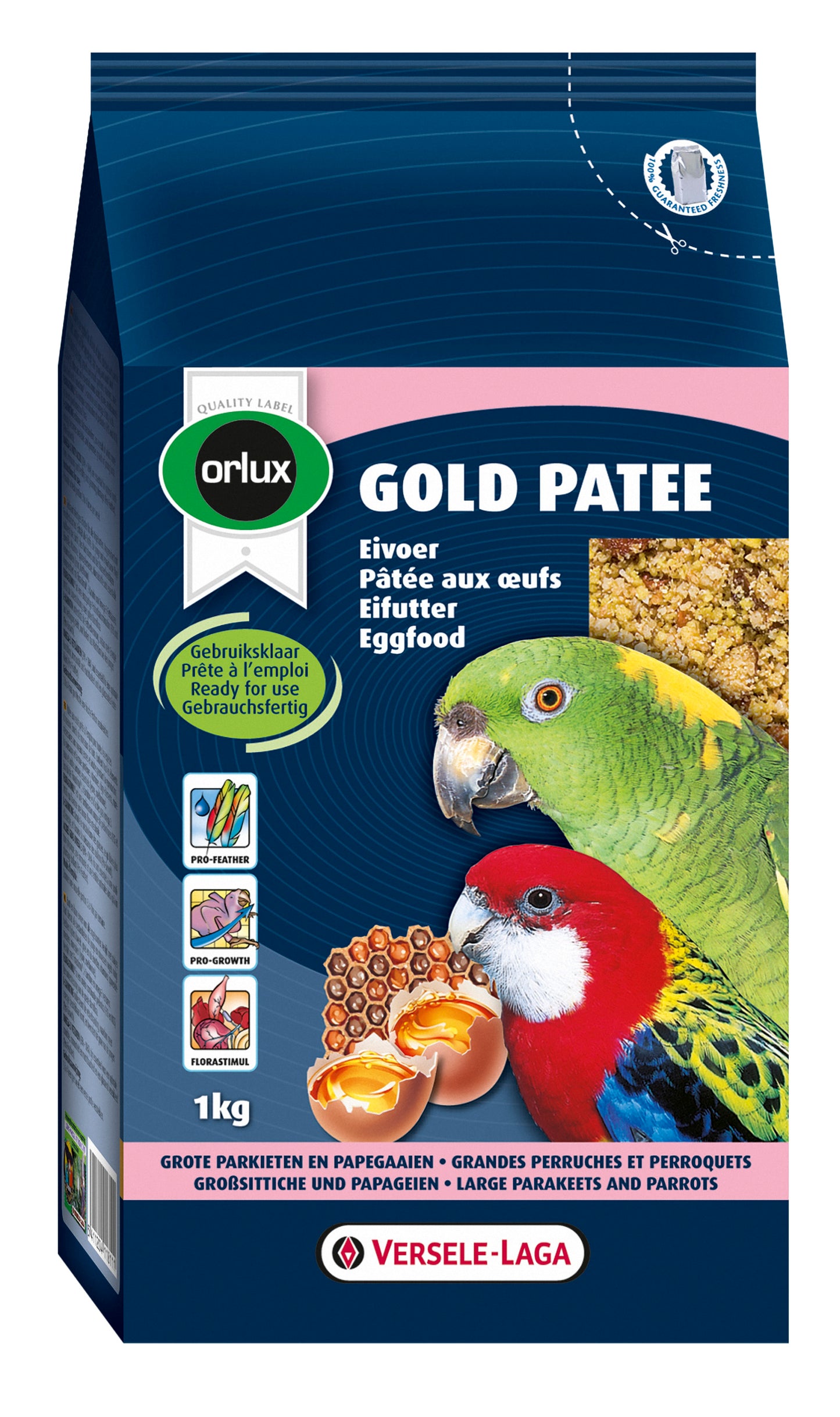 VL Gold Patee Lrg Parakeets & Parrots