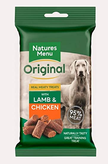 N/Menu Dog Treat Lamb & Chicken 12x60g