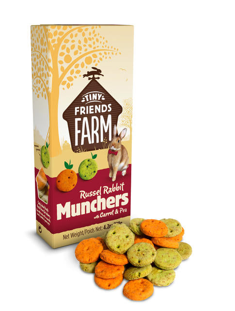 Tiny Friends Farm Russel Munchers 8x120g