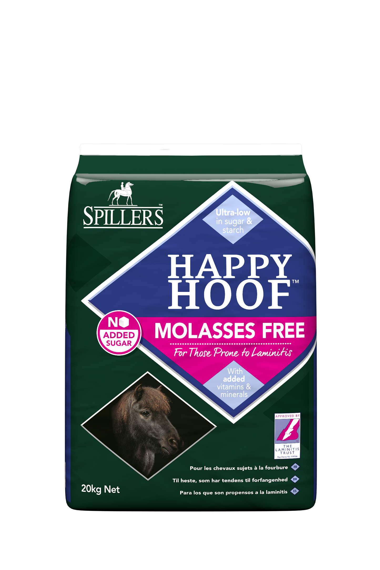 Spillers Happy Hoof Molasses Free