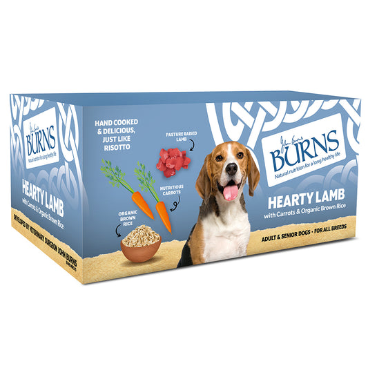 Burns Dog Tray Hearty Lamb 12x150g