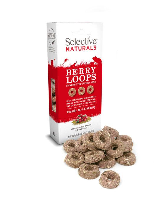 Supreme Selective Nat Berry Loops 4x80g