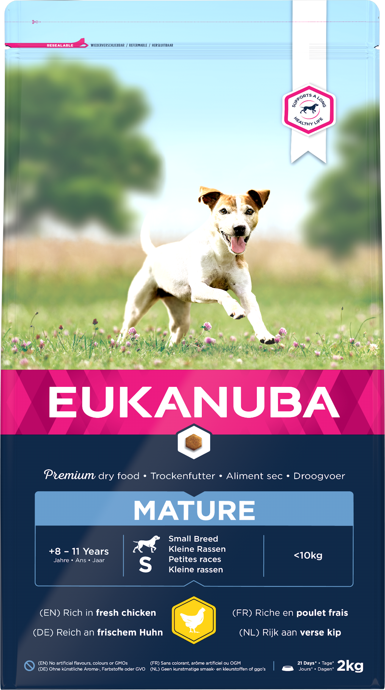 Eukanuba Mature Sml Brd Chicken 4x2kg