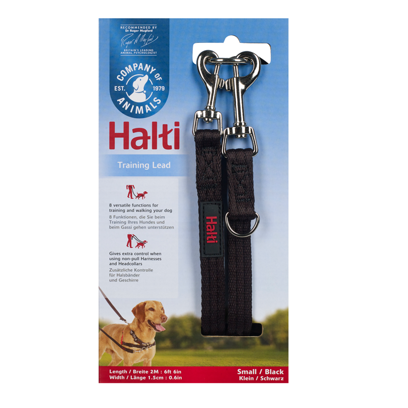 Halti Training Lead Black