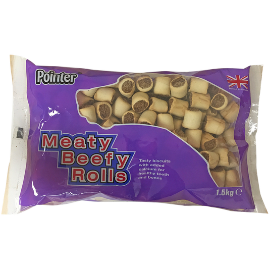 Pointer Marrowbone/Meaty B Rolls 4x1.5kg