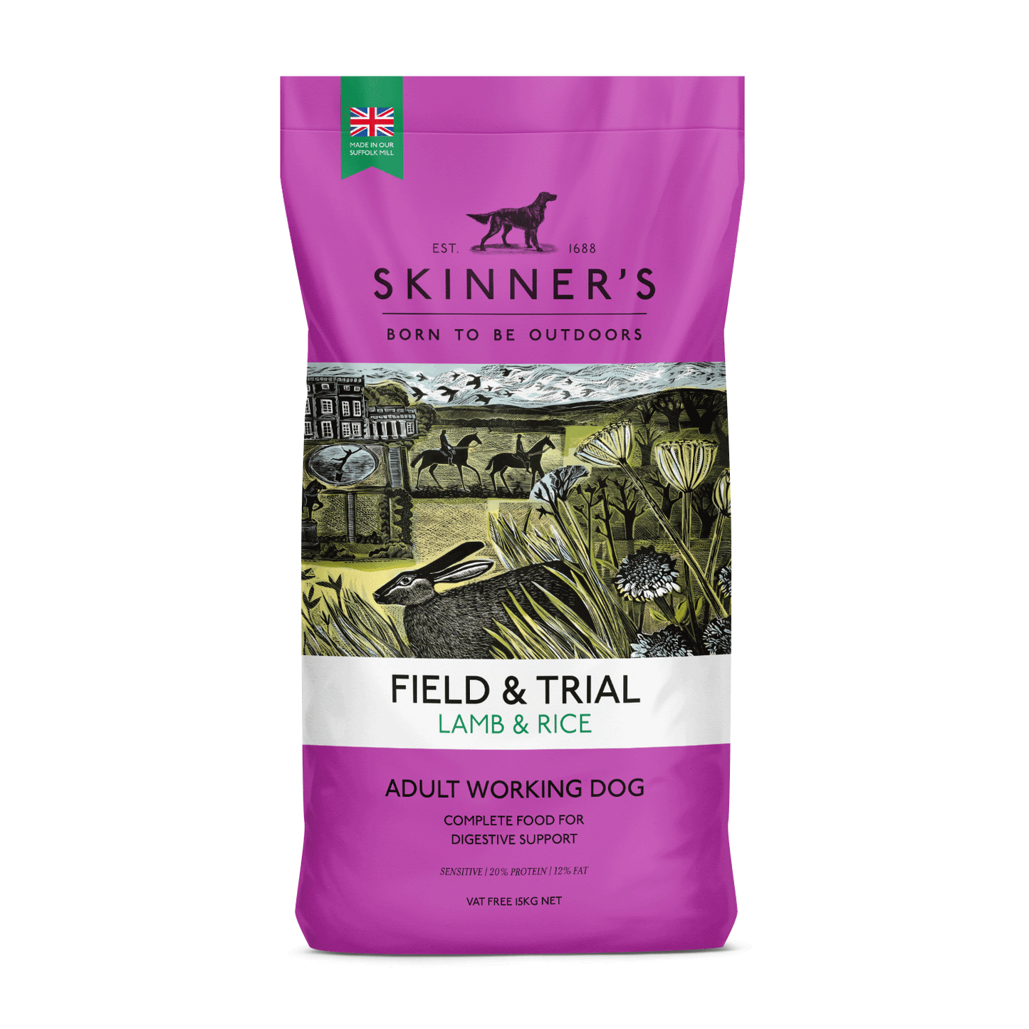 Skinners Field & Trial Lamb & Rice