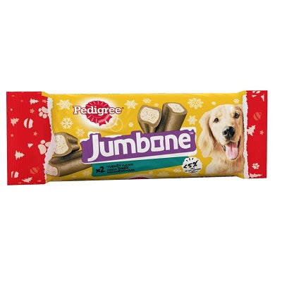 Pedigree Xmas Jumbone Turkey Medium 2x12