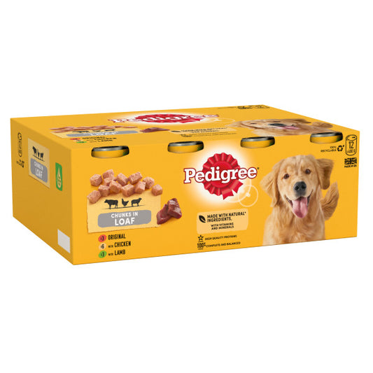 Pedigree Tins Mixed CIL 2x12x400g