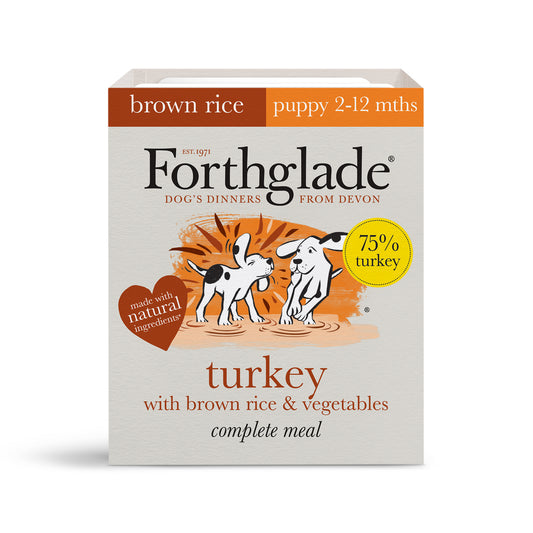 Forthglade Puppy Comp Turkey 18x395g