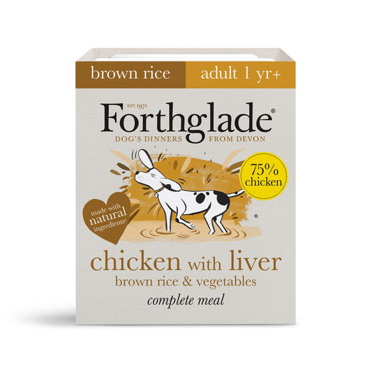 Forthglade Adult Comp Chick&Liver18x395g