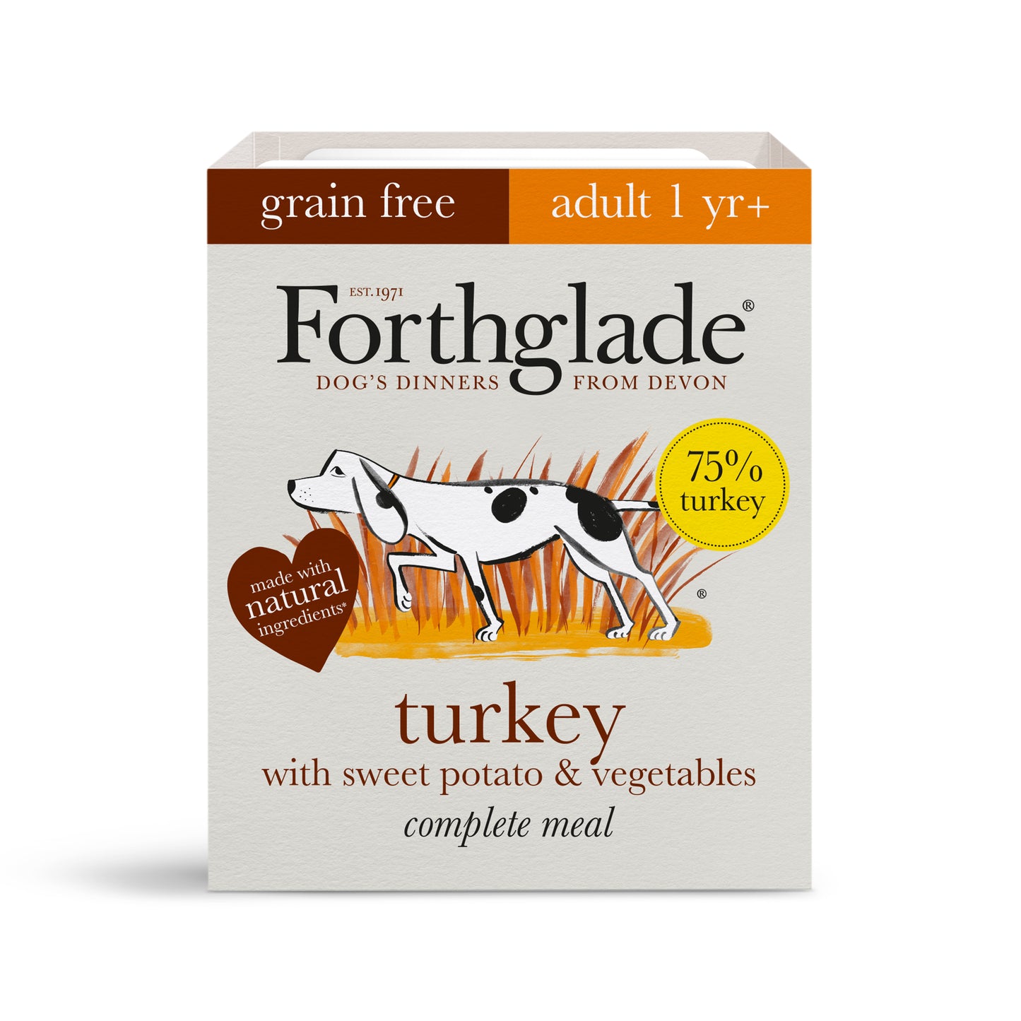 Forthglade Adlt Comp GF Turkey 18x395g