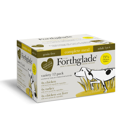 Forthglade Adlt Comp GF C/T/CL 12x395g