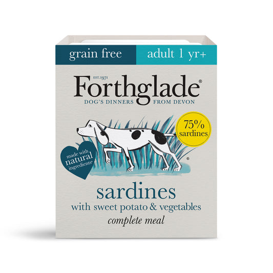 Forthglade Adlt Comp GF Sardines 18x395g