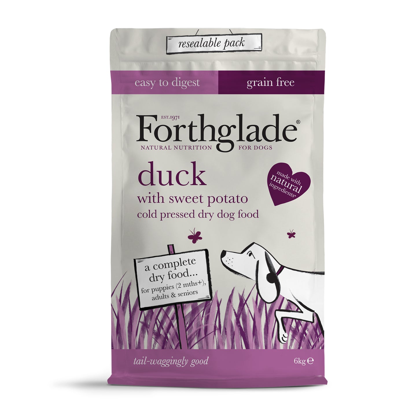 Forthglade Adult Dog Cold Press GF Duck