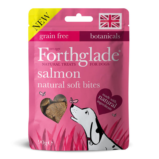 Forthglade Nat Soft Bite Treats Sal8x90g