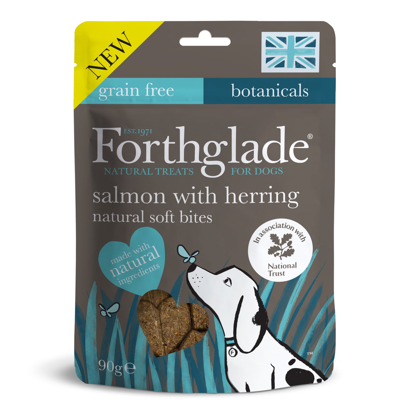 Forthglade NT Soft Bite Treats Sal 8x90g