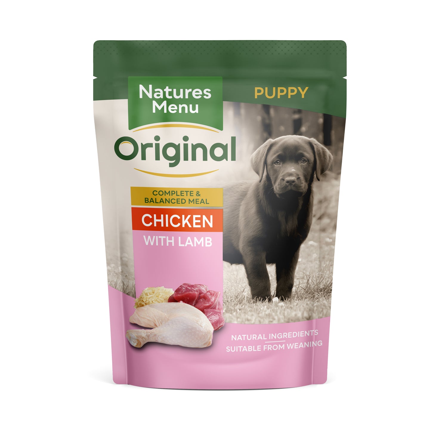 N/Menu Dog Junior Pch Chick&Lamb 8x300g