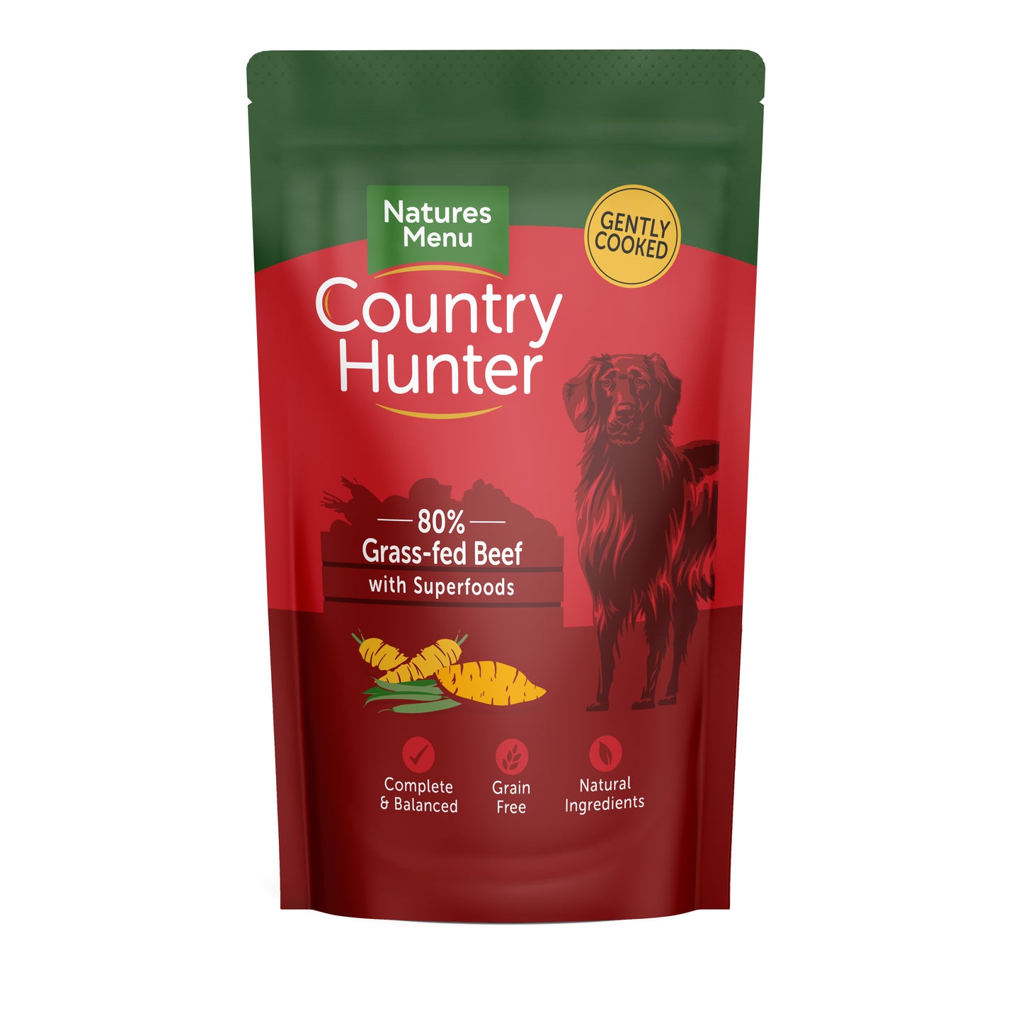 N/Menu Ctry Hunter Dog Pch Beef 3x6x150g