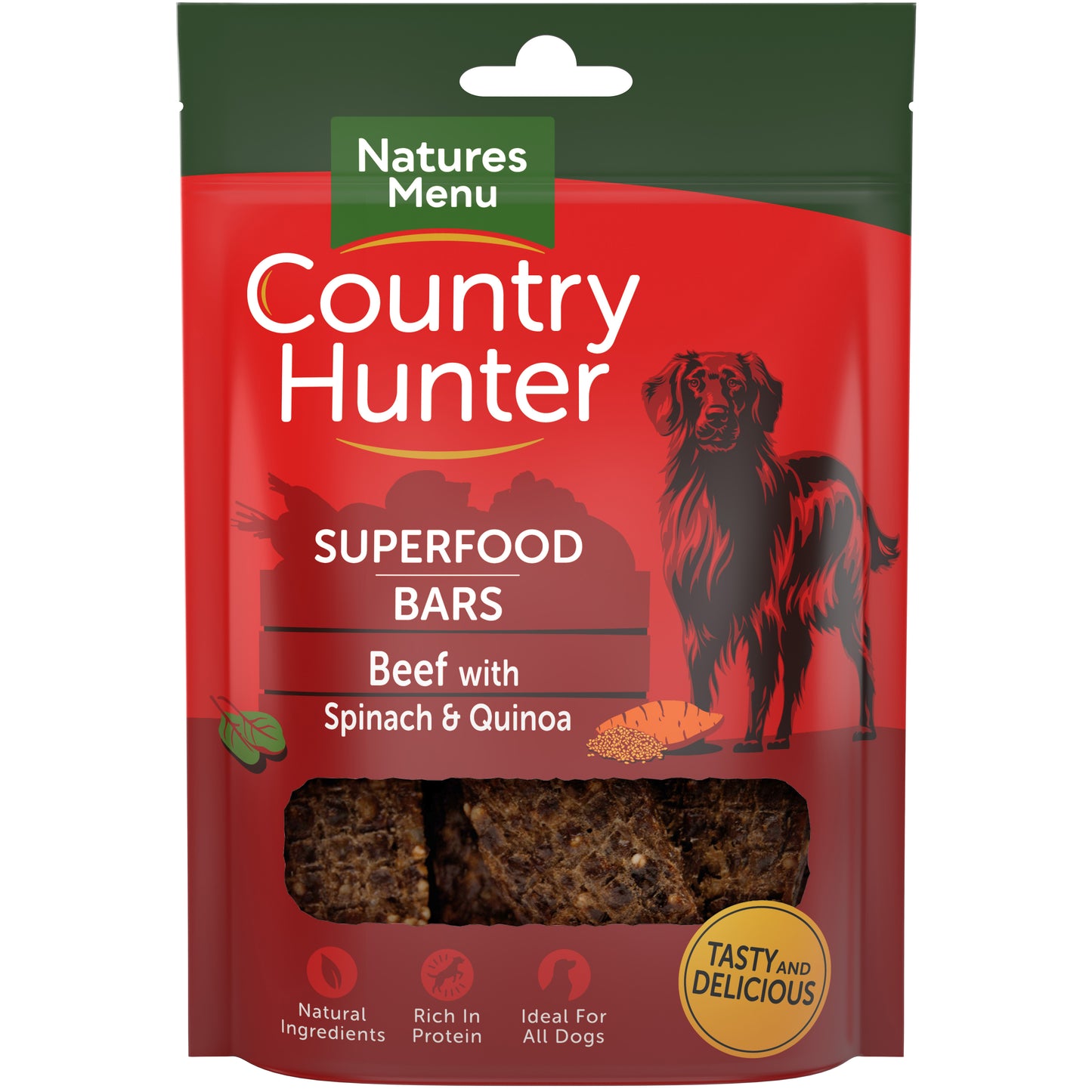 N/Menu Ctry Hunter Superfood Beef 7x100g