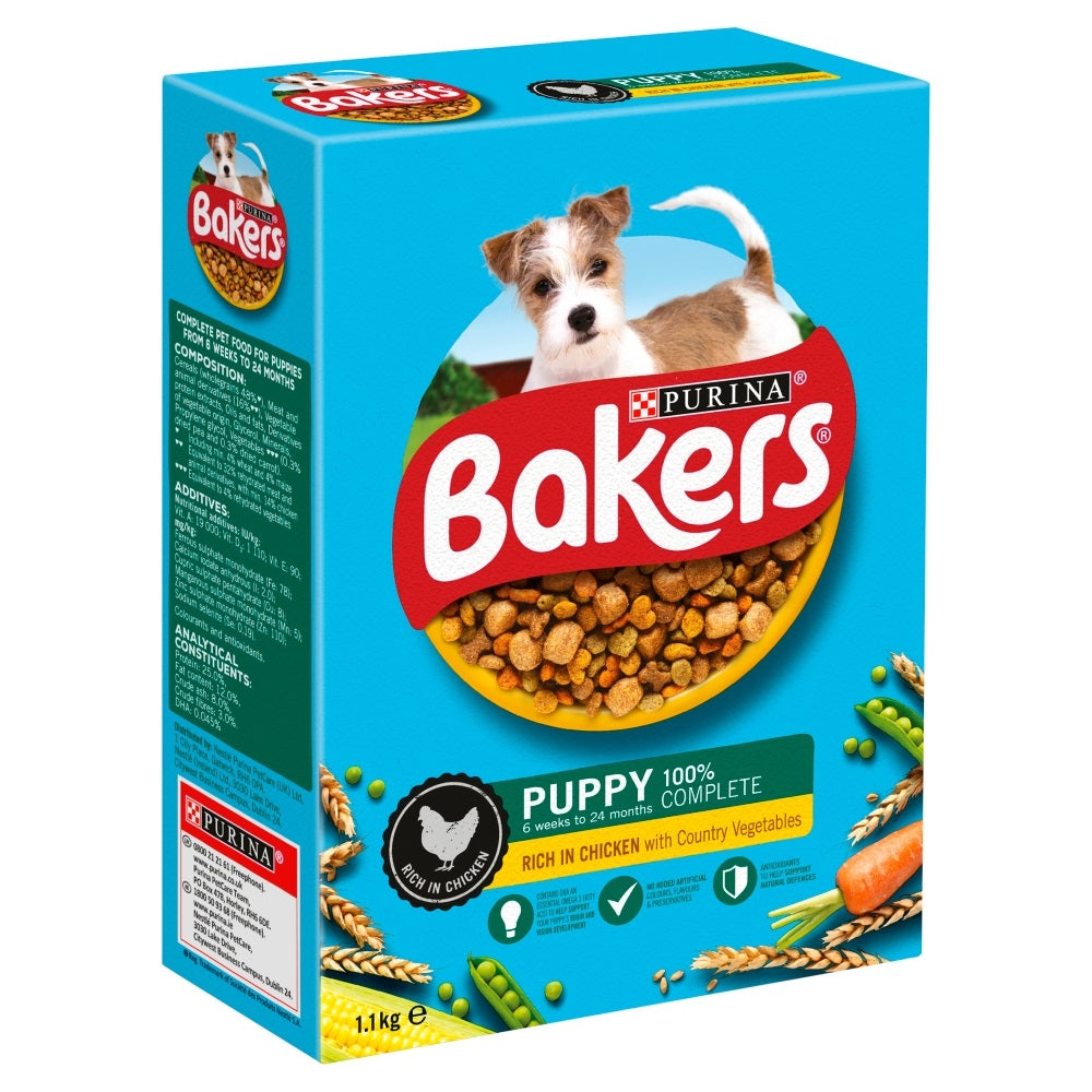 Bakers Puppy Chicken & Veg 5x1.1kg