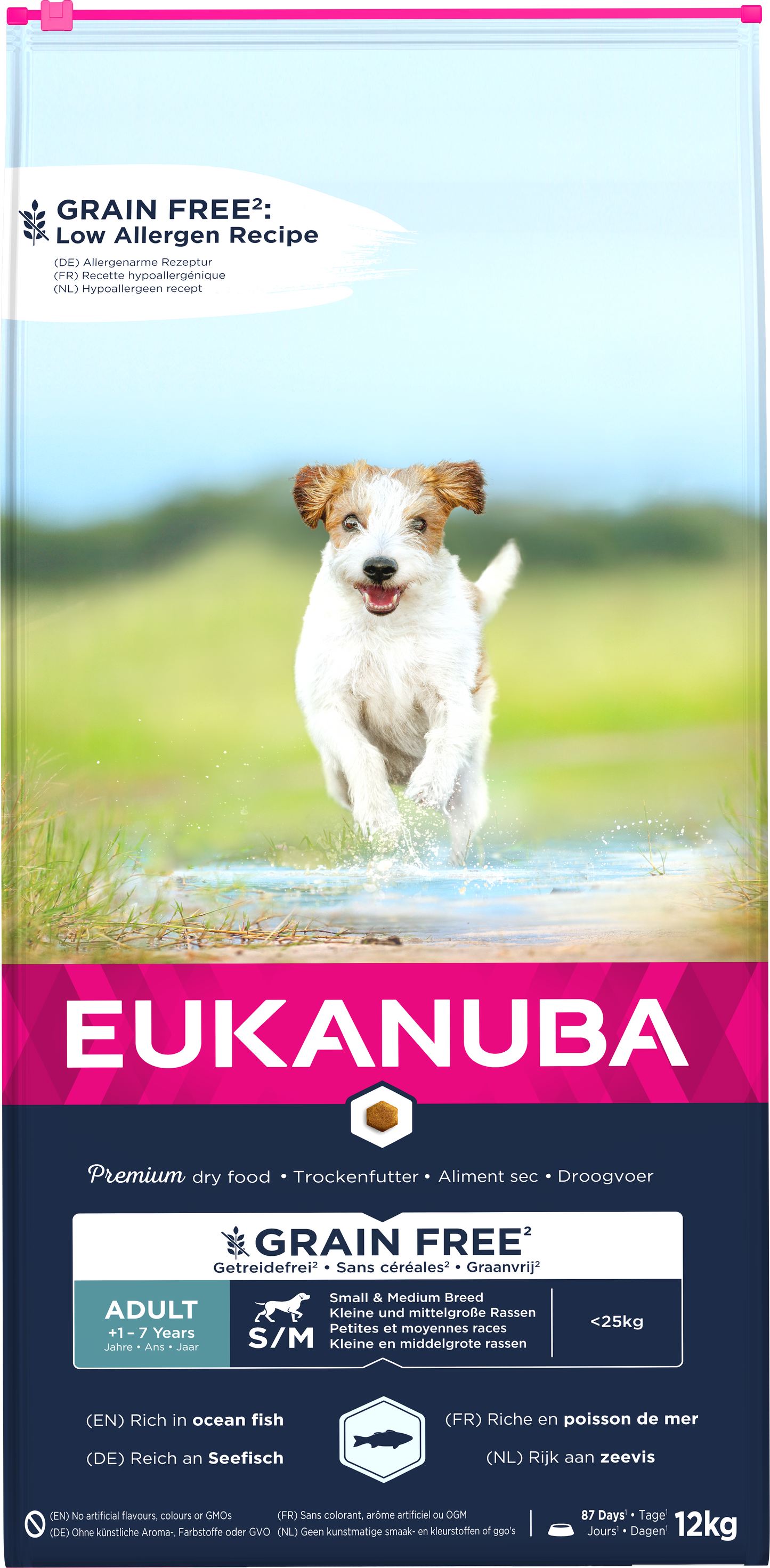 Eukanuba Grain Free Adult Sml/Med