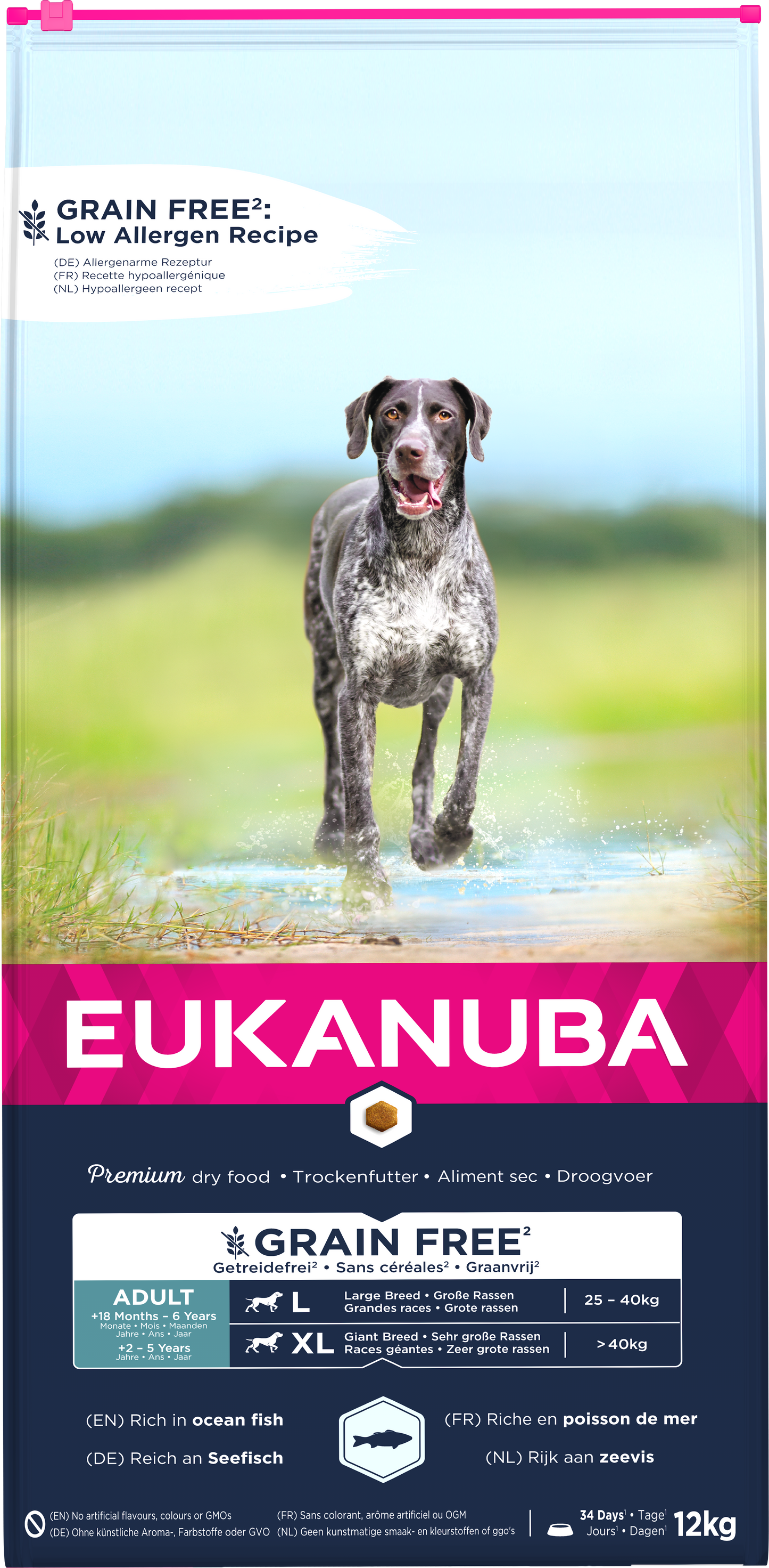 Eukanuba Grain Free Adult Large